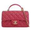 Chanel Mini Rectangular Classic Lambskin Top Handle Flap Secondhand