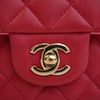 Chanel Mini Rectangular Classic Lambskin Top Handle Flap Secondhand