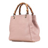 Gucci Small Calfskin Bamboo Shopper Satchel Secondhand