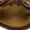 Fendi Zucca Canvas Flap Shoulder Bag Secondhand