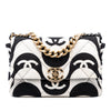 Chanel Large Printed Silk 19 Flap Secondhand
