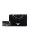 Chanel Quilted Suede Cocostellar Wallet on Chain Secondhand