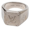 Louis Vuitton Brass Monogram Signet Ring M Secondhand