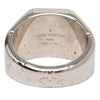 Louis Vuitton Brass Monogram Signet Ring M Secondhand