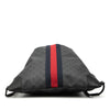 Gucci GG Supreme Web Drawstring Backpack Secondhand
