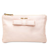 Prada Satin Bow Pouch Secondhand