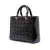 Dior Large Patent Cannage Lady Dior Secondhand
