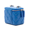 Chanel Mini Quilted Lambskin Pearl Crush Vanity Case With Chain Secondhand