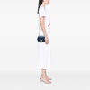 Chanel Mini Square Calfskin Graphic Flap Secondhand