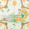 Secondhand Hermès Balade Oceane Silk Scarf 90