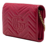 Gucci GG Marmont Matelasse Calfskin Wallet On Chain Secondhand