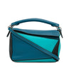 LOEWE Mini Tricolor Calfskin Puzzle Satchel Secondhand