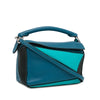 LOEWE Mini Tricolor Calfskin Puzzle Satchel Secondhand