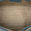 Prada Saffiano Trimmed Canvas Canapa Logo Double Zip Satchel Secondhand