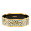 Hermès Wide Enamel Brazil Candeur Bangle 65 Secondhand