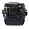 Saint Laurent Grain de Poudre Quilted 80s Vanity Bag Secondhand