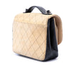 Chanel Medium CC Quilted Suede Business Affinity Flap Secondhand