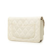 Chanel CC Quilted Caviar Wallet On Chain Secondhand