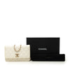 Chanel CC Quilted Caviar Wallet On Chain Secondhand