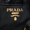 Prada Vernice Trimmed Tessuto Chain Tote Secondhand