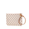 Secondhand Louis Vuitton Damier Azur Neverfull MM pouch
