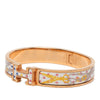 Hermès Narrow Enamel Brides de Gala Love Clic H Bracelet PM Secondhand