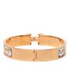 Hermès Narrow Enamel Brides de Gala Love Clic H Bracelet PM Secondhand