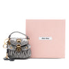 Miu Miu Mini Metallic Matelasse Lambskin Coffer Bag Charm Secondhand