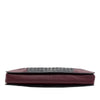 Bottega Veneta Tricolor Intrecciato Trimmed Stitched Nappa Clutch Secondhand