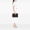 Bottega Veneta Tricolor Intrecciato Trimmed Stitched Nappa Clutch Secondhand