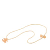 Chanel CC Resin and Cord Pendant Necklace Secondhand