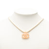 Chanel CC Resin and Cord Pendant Necklace Secondhand