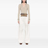 Secondhand Gucci GG Canvas Web Double Pocket Belt Bag