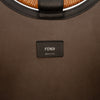 Fendi Large Zucca Embossed Leather Runaway Shopper Satchel Secondhand