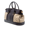 Gucci GG Canvas and Crocodile Embossed Calfskin Secret Handbag Secondhand