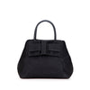 Prada Tessuto Canapa Logo Bow Satchel Secondhand