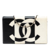 Chanel CC Lambskin Embroidered Clutch With Chain Secondhand