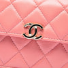 Chanel Mini Lambskin Paris Le19M Charming Top Handle Flap Secondhand