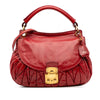 Miu Miu Matelasse Nappa Coffer Satchel Secondhand
