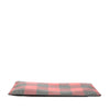 Dior Homme Plaid Printed Diorissimo Coated Canvas Zip Clutch Secondhand