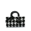 Dior Medium Canvas Macro Houndstooth Lady D Joy Secondhand