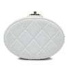 Chanel CC Quilted Lambskin Elegant Chain Vanity Case Secondhand