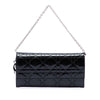 Dior Patent Cannage Lady Dior Wallet On Chain Secondhand