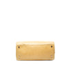 Celine Spiraling Macadam Embossed Leather Top Handle Bag Secondhand