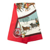 Hermès L Hiver en Poste Silk Scarf 90 Secondhand