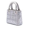 Dior Mini Satin Cannage Crystal Embellished Lady Dior Secondhand