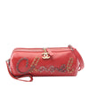 Chanel Calfskin Signature Chain Signe Bowling Bag Secondhand
