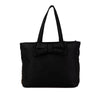 Secondhand Prada Tessuto Canapa Logo Bow Tote