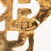 Secondhand Chanel CC Gold Plated Filigree Brooch