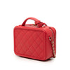 Chanel Small Caviar CC Filigree Vanity Case Secondhand